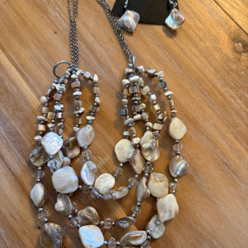 Necklace and Earrings